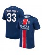 Paris Saint-Germain Warren Zaire-Emery #33 Heimtrikot 2024-25 Kurzarm